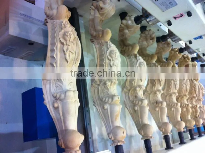 360 degree cylinder engraving 1240 CNC router with rotary