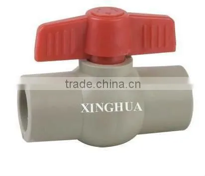 2016 hot sell DN 20-63 mm PPR ball valve With brass