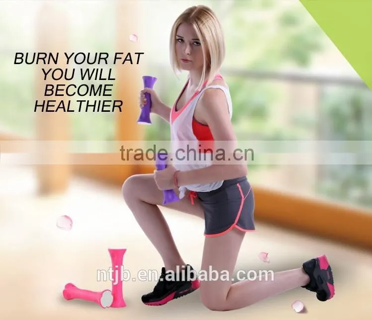 Newly style vinyl dumbbell for wholesale