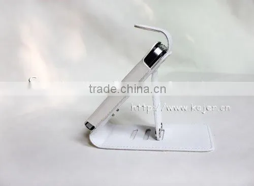 2013 Latest Mobile Cowskin Leather Case For Iphone 4