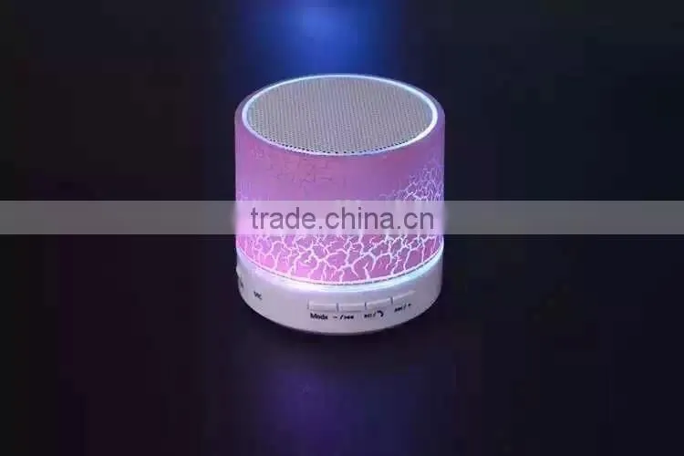 OEM Portable Mini Speaker With Usb Charger ,Bluetooth Speaker With LED Light
