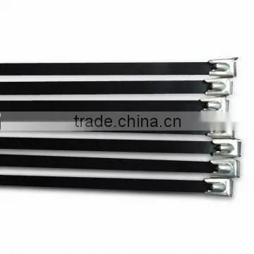 PVC Sprayed Stainless Steel Cable Tie (BZ-L Series) 4.6*300