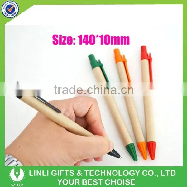 Best Selling Brand Logo Paper Eco-friendly Pen