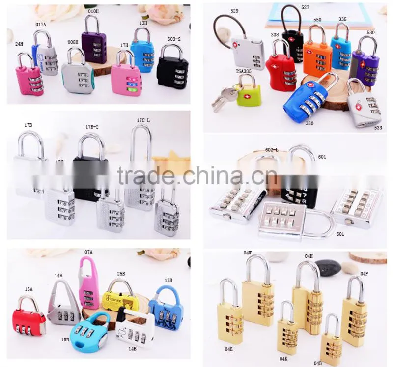 High quality luggage combination lock password number lock