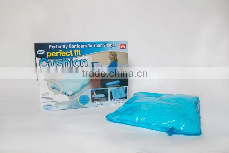 perfectly contours to your shape air beads seat cushion