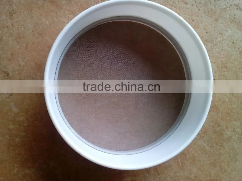 Market grade stainless steel standard test sieve (ASTM E11-09)