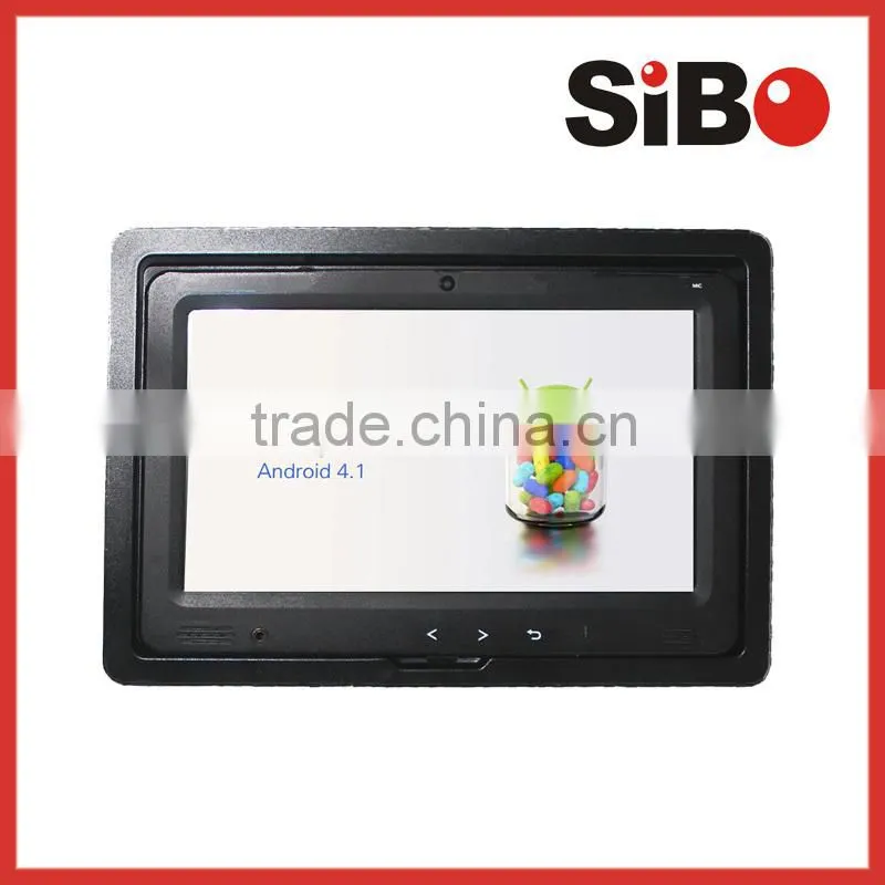 9" Headrest Taxi Advertising Minitor Android Tablet With WIFI/3G