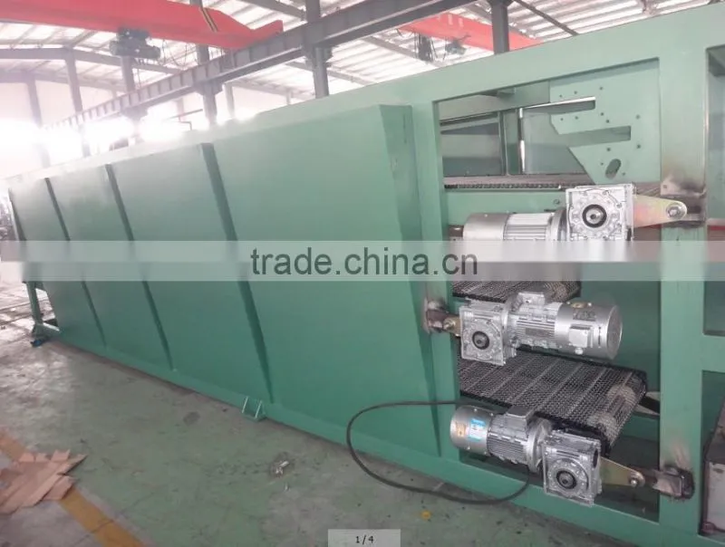 rubber sheet cooling line crawler type
