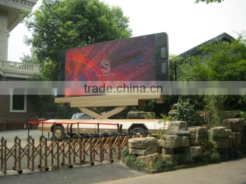 YEESO Outdoor LED Display Mobile Advertising Trailer YES-T12