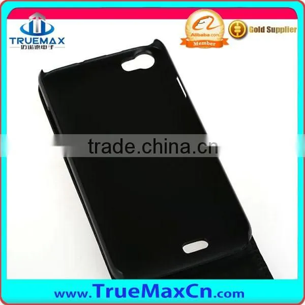 Cell Phone Accessories Display PU Leather Flip Cover Case for WIKO Lenny