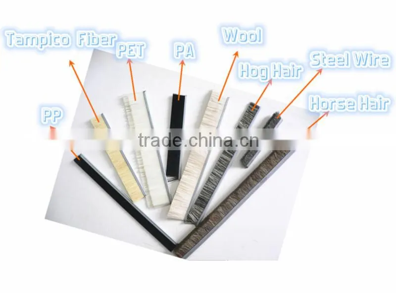 Metal channel Industrial steel wire brush