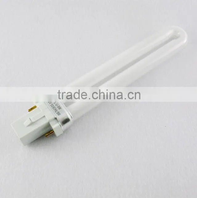 4pcs white color replaceable 9W UV bulbs for uv nail lamp
