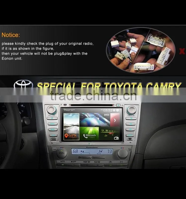 EONON D5164Z 8" Car DVD/GPS For Toyota Camry