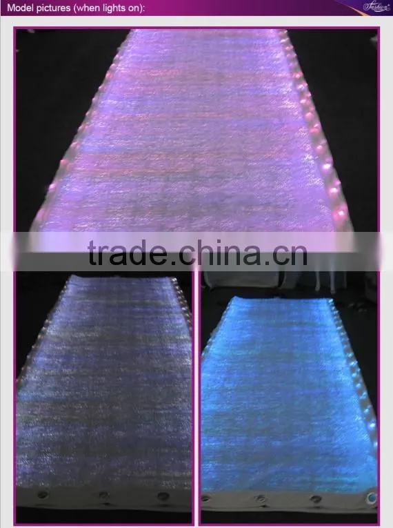 luminous clothing fiber optic light luminous hall curtains