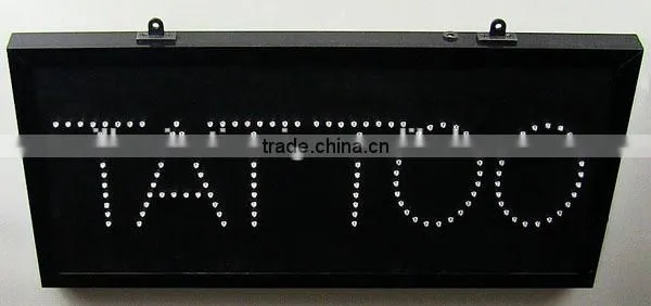 Wholesale Cheap Led Tattoo Window Sign