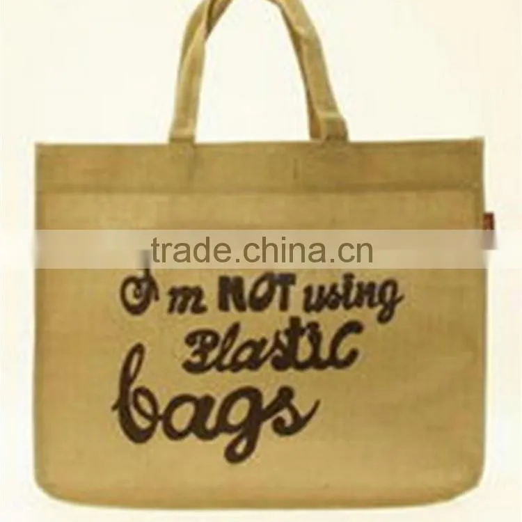 Hot new products for 2016 raw jute bags from alibaba china market