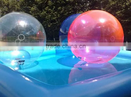 quality transparent colorful inflatable water ball water walking ball