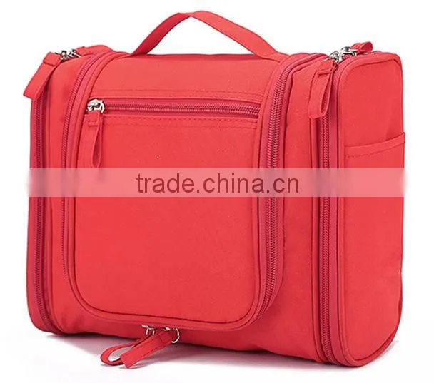 new travel toiletry wash cosmetic bag makeup storage case hanging grooming with handle