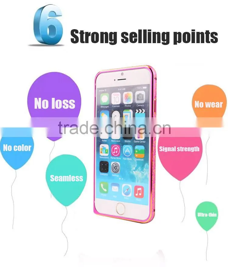2015 new products high quality cheap price mobile phone case for iphone 6 plus bumper case