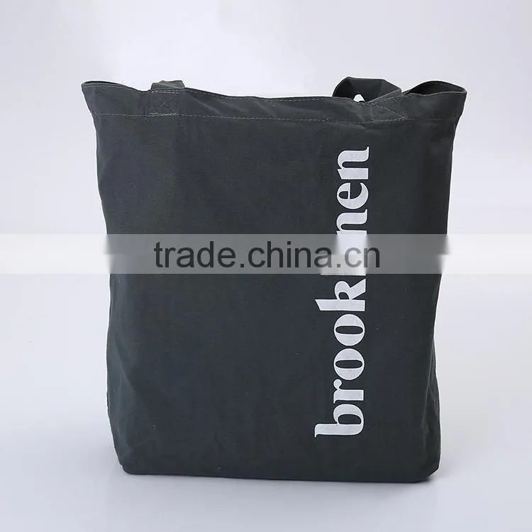 Imported China goods low price 100% cotton canvas foldable shopping bag standard size canvas tote bag