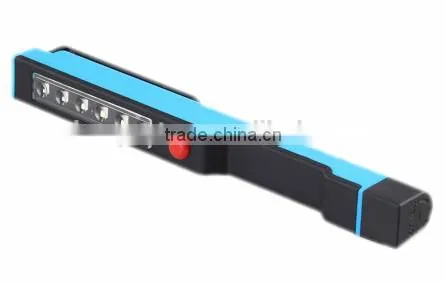 2015 HOT SELLING!ABS Material 6 smd Magnetic Pen Work Light