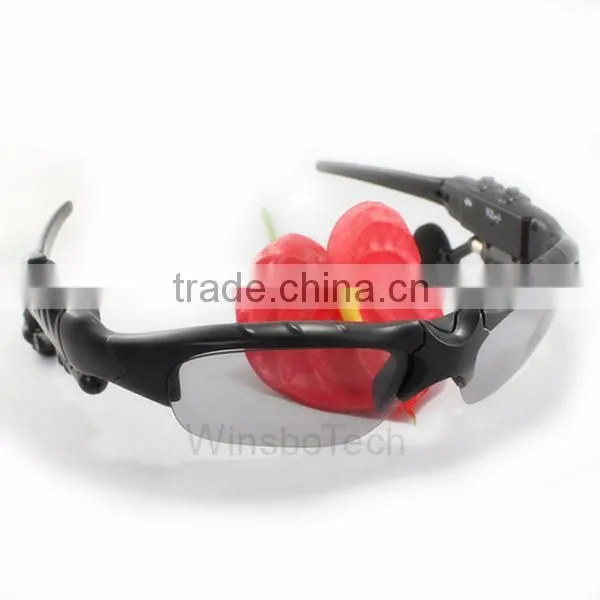 Flash player bluetooth-glasses , bluetooth earphone Mp3 sunglasses