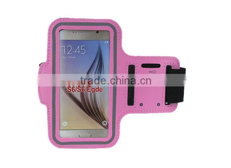 China Gold Supplier Fitness Adjustable Running Gym Armband For iPhone For Samsung