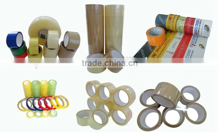 custom bopp logo printed packing carton sealing tape colored