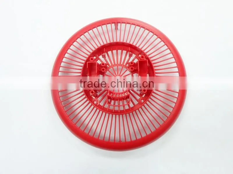2014 latest red plastic fan mould