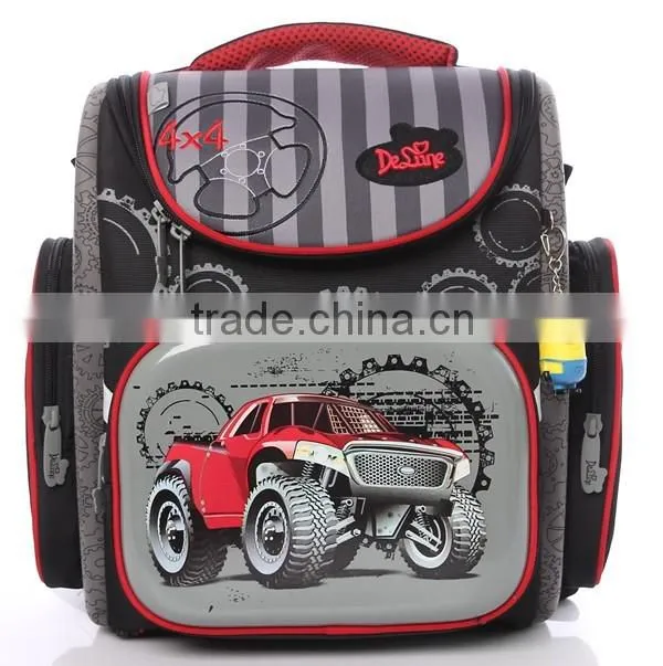 Football print boys school bags for kids school backpack