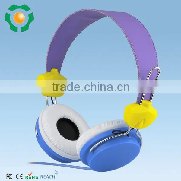 High quality portable Headphone Lovely studio stereo headphones
