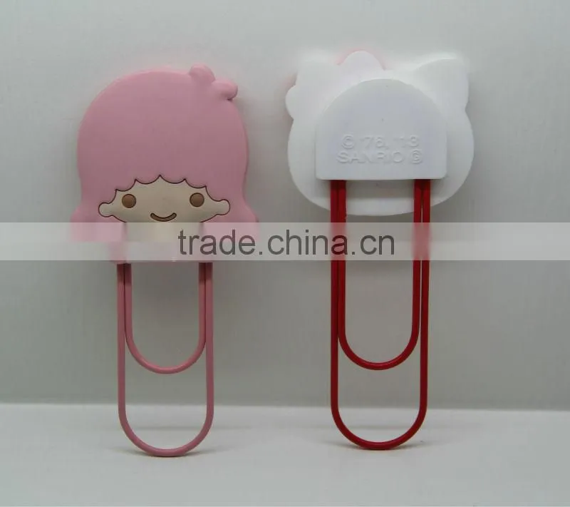 The Dongguan factory manufacture custom design silicone bookmark