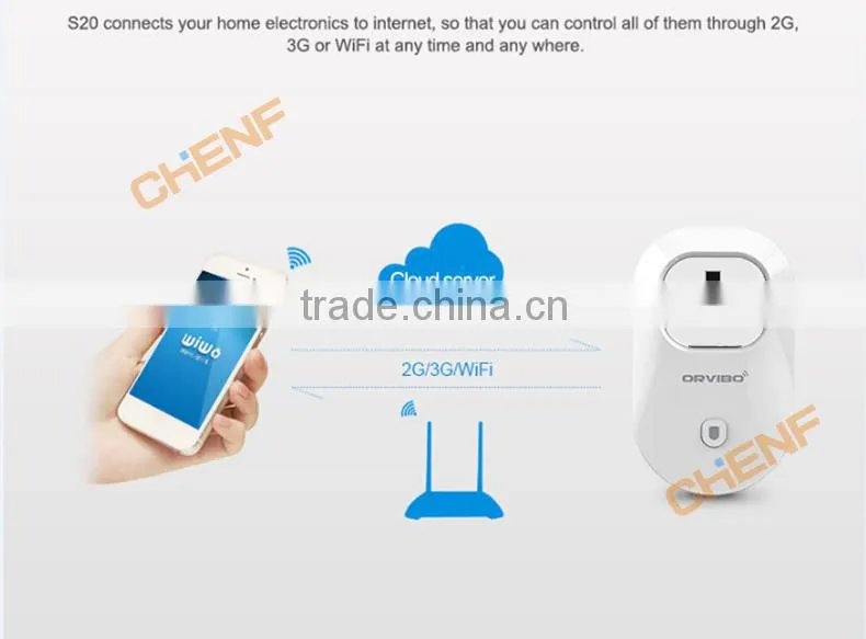 Newest Design Cheaper US Plug Wifi Power Socket Outlet