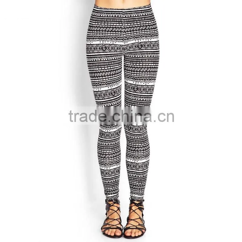 Brand New Women Skinny Leggings Stretchy Sexy Pants Cotton Print Pencil Pant