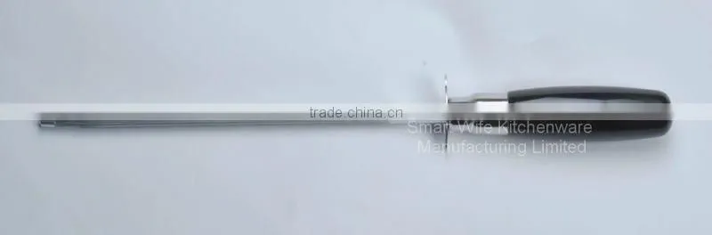High carbon steel coated with hard chrome knife sharpening rods