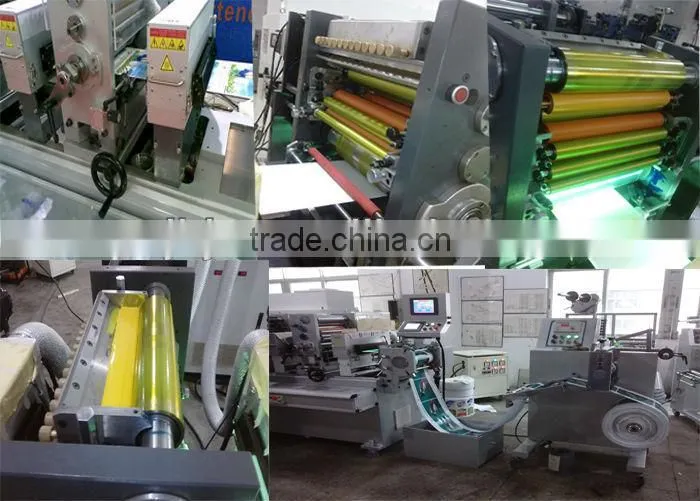 High speed hot new producs 2014 intermittent rotary letterpress adhesive sticker Label printing machinery made in china supplier