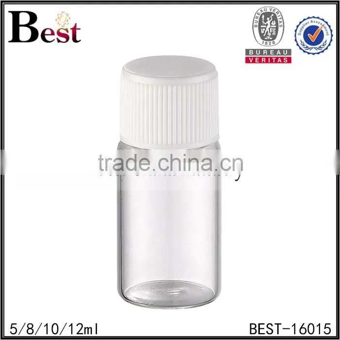 5ml 8ml 10ml 12ml see through tube pharmaceutical glass vial for steroid