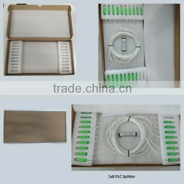 FTTH Optical PLC Splitter for GPON Distribution