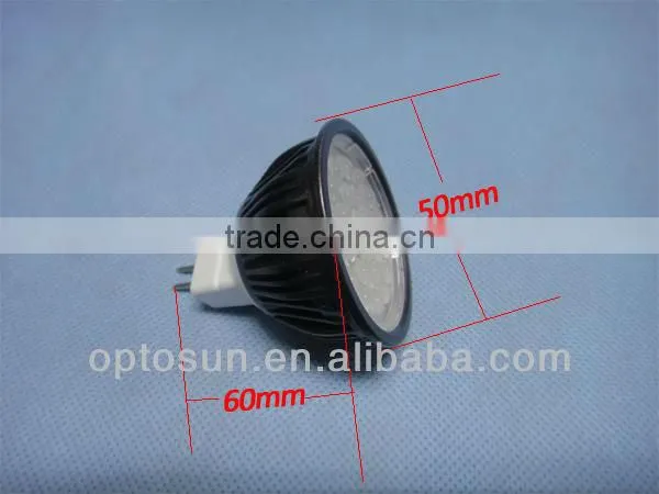 White, warm white led spotlight housing with CE&ROHS
