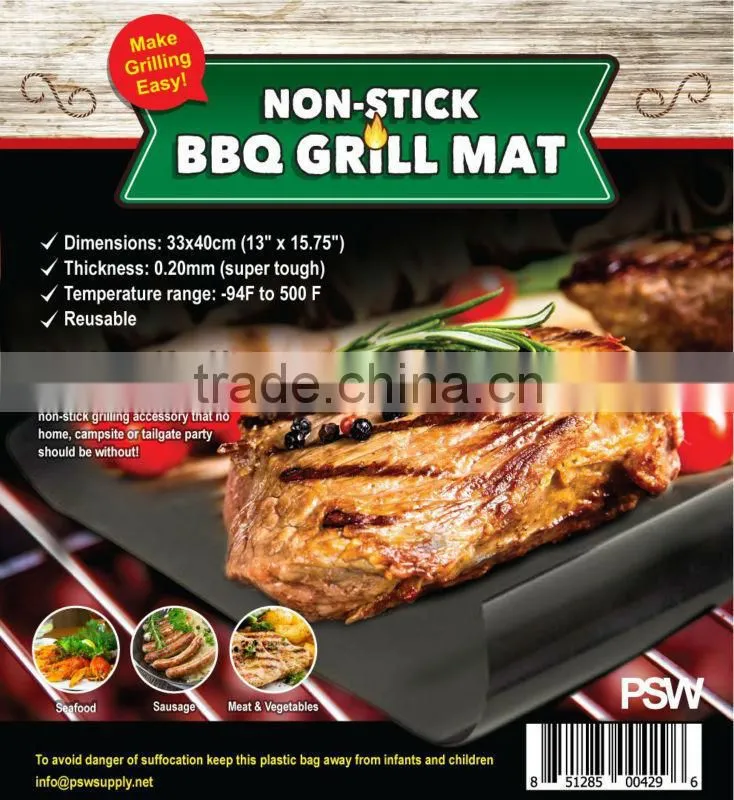 Grill Baking Mat Set Nonstick 2 Pack