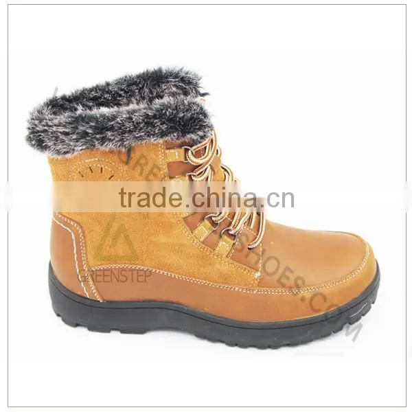 Brow Cow Suede Low Heel LadyAnkle Boots