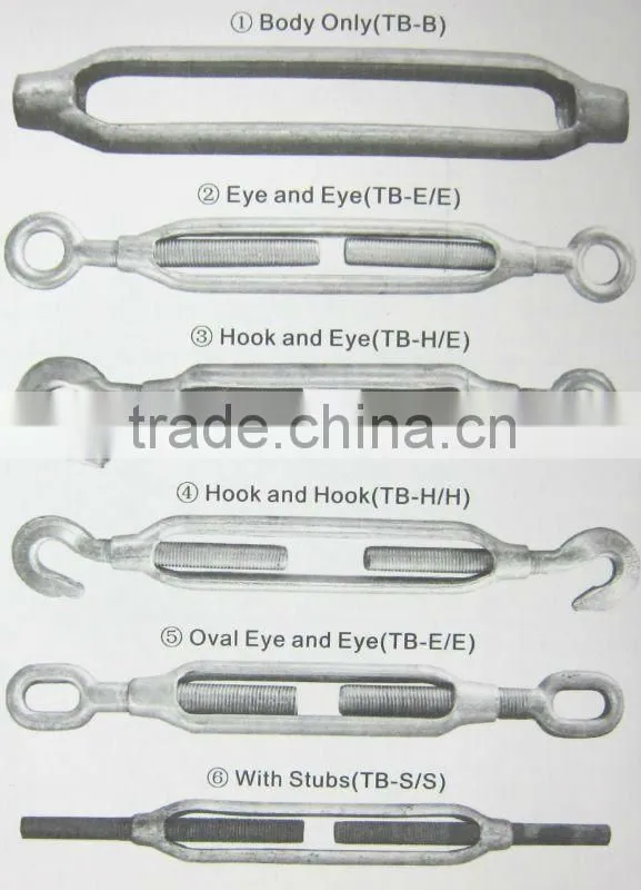 JIS Type Frame Turnbuckle drop forged