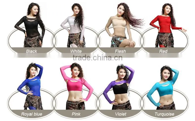 Special Sexy Spandex Mesh Belly Dance Bolero Capelet
