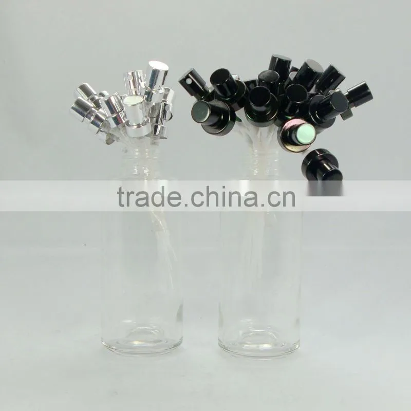 Different size gold aluminium perfume crimp pump for perfume bottle