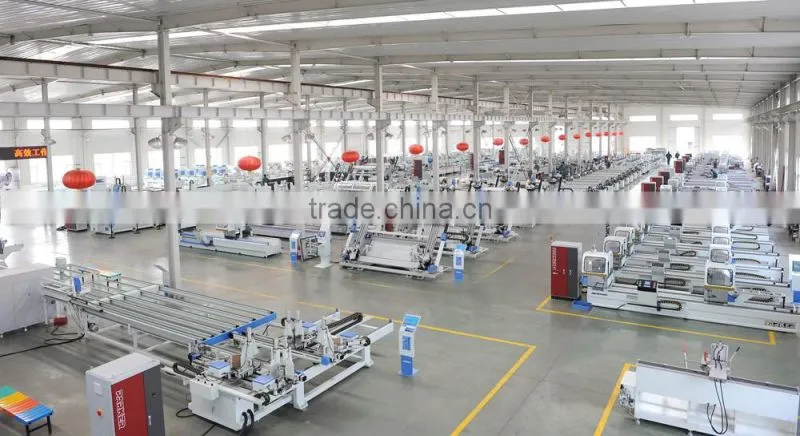 heavy duty cnc aluminum profile window door single head cutting saw