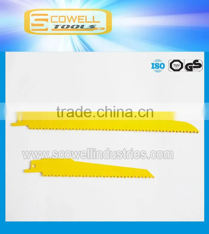 8" HSS Bimetal Saber Saw Cutting Blades 18TPI for metal cutting