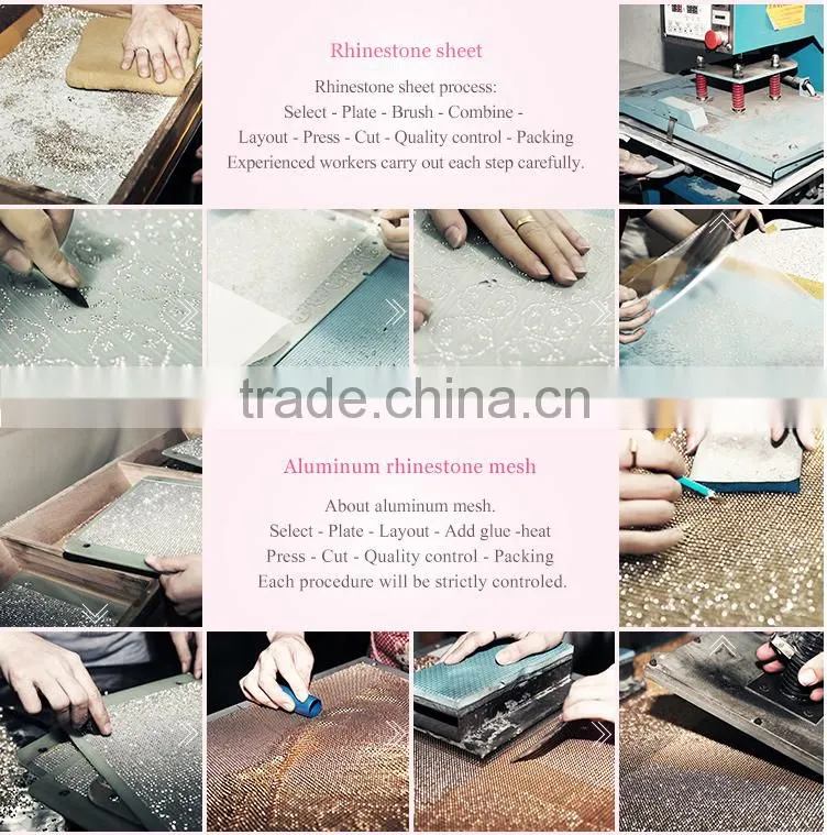 Strass trimming mesh,hot fix rhinestone mesh for garment/shoes