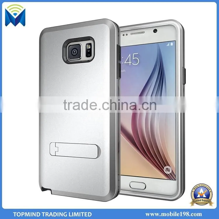 Mobile phone case for samsung galaxy note 5 case with bracket