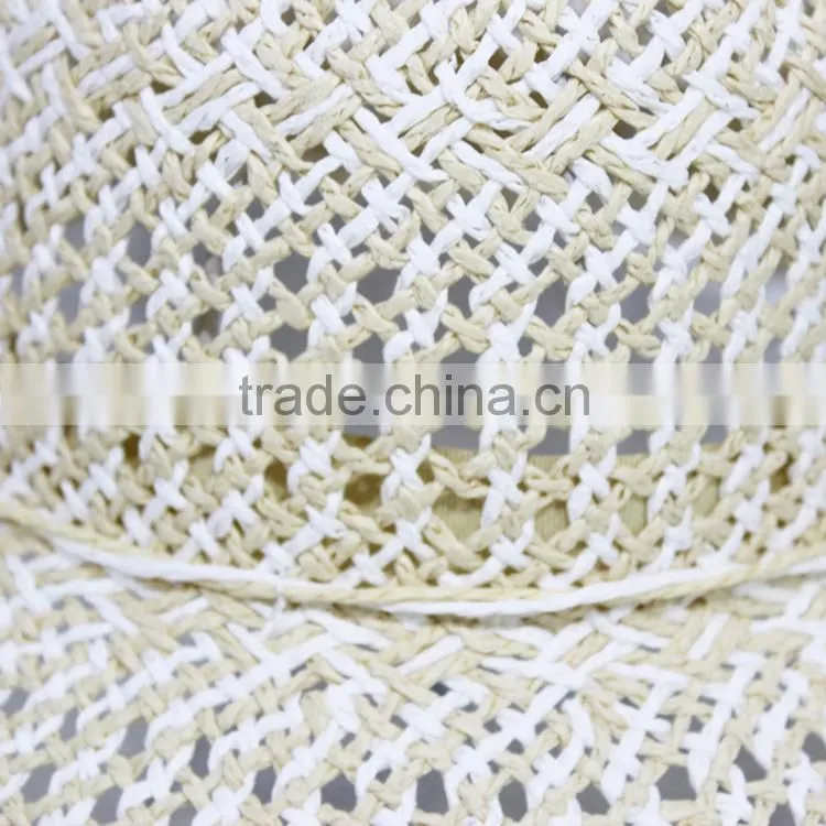 Wholesale hawaiian women paper straw hat