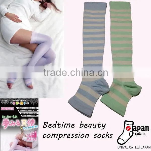 Fashionable and Durable compression socks made in Japan